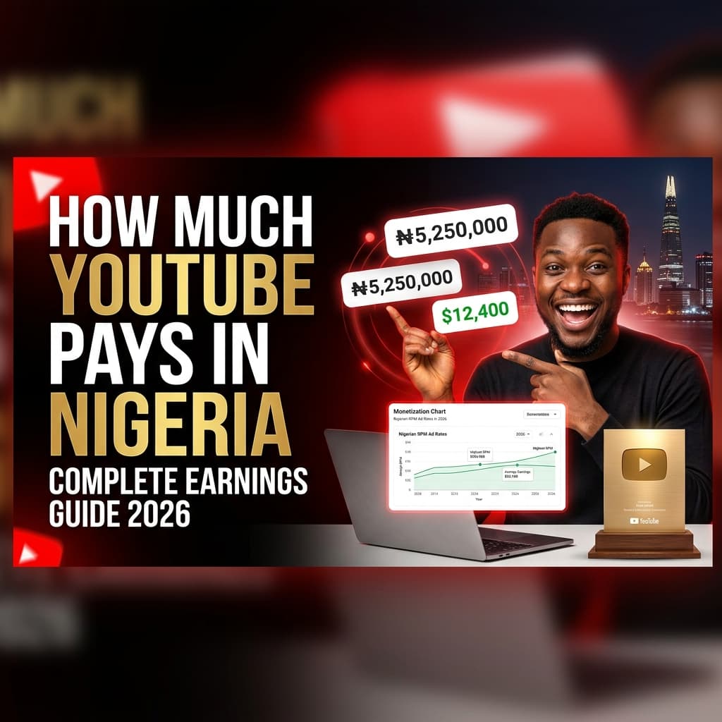 How Much Does YouTube Pay in Nigeria? CPM ₦200–₦800 per 1,000