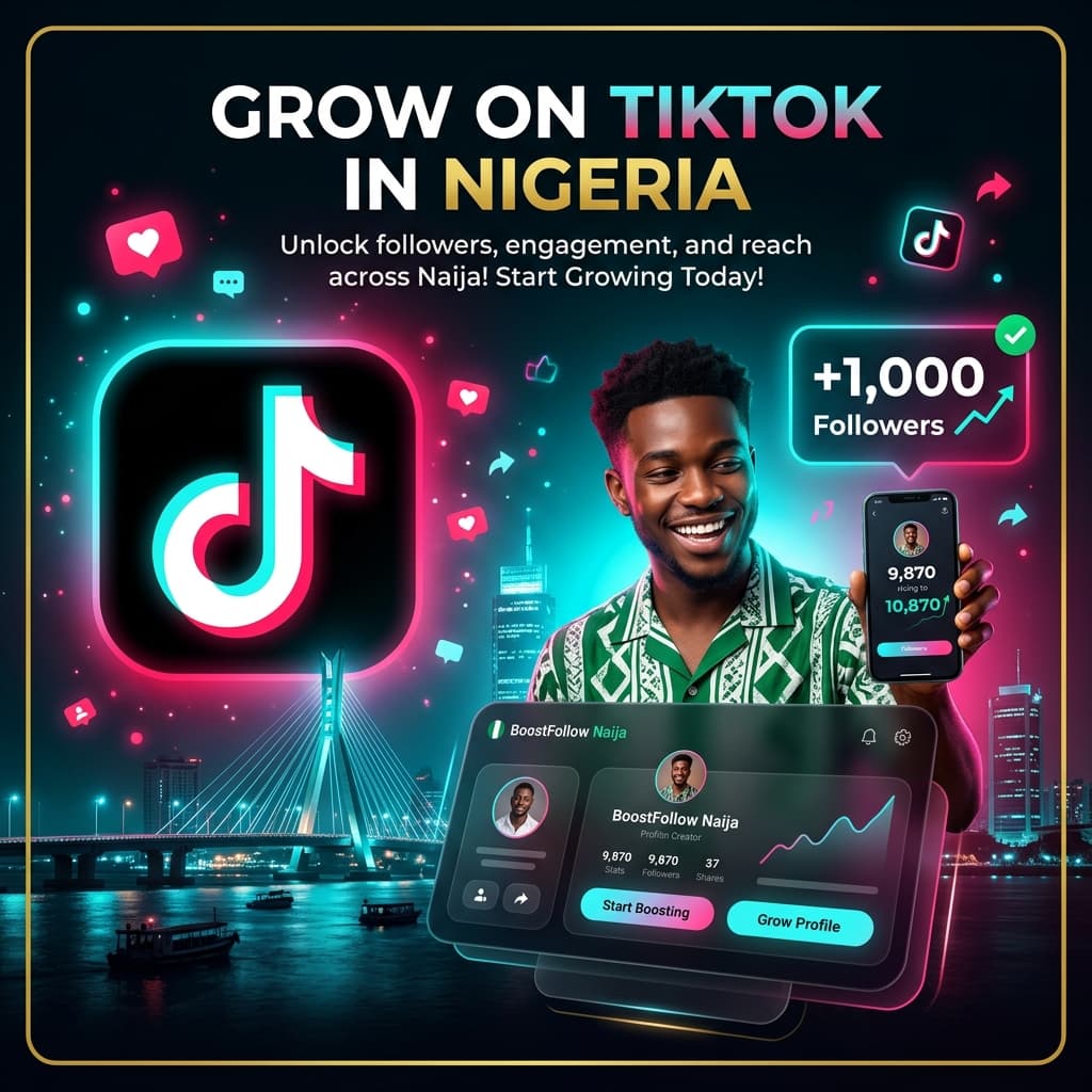 TikTok Followers Booster App in Nigeria — Best Tools & Services 2026
