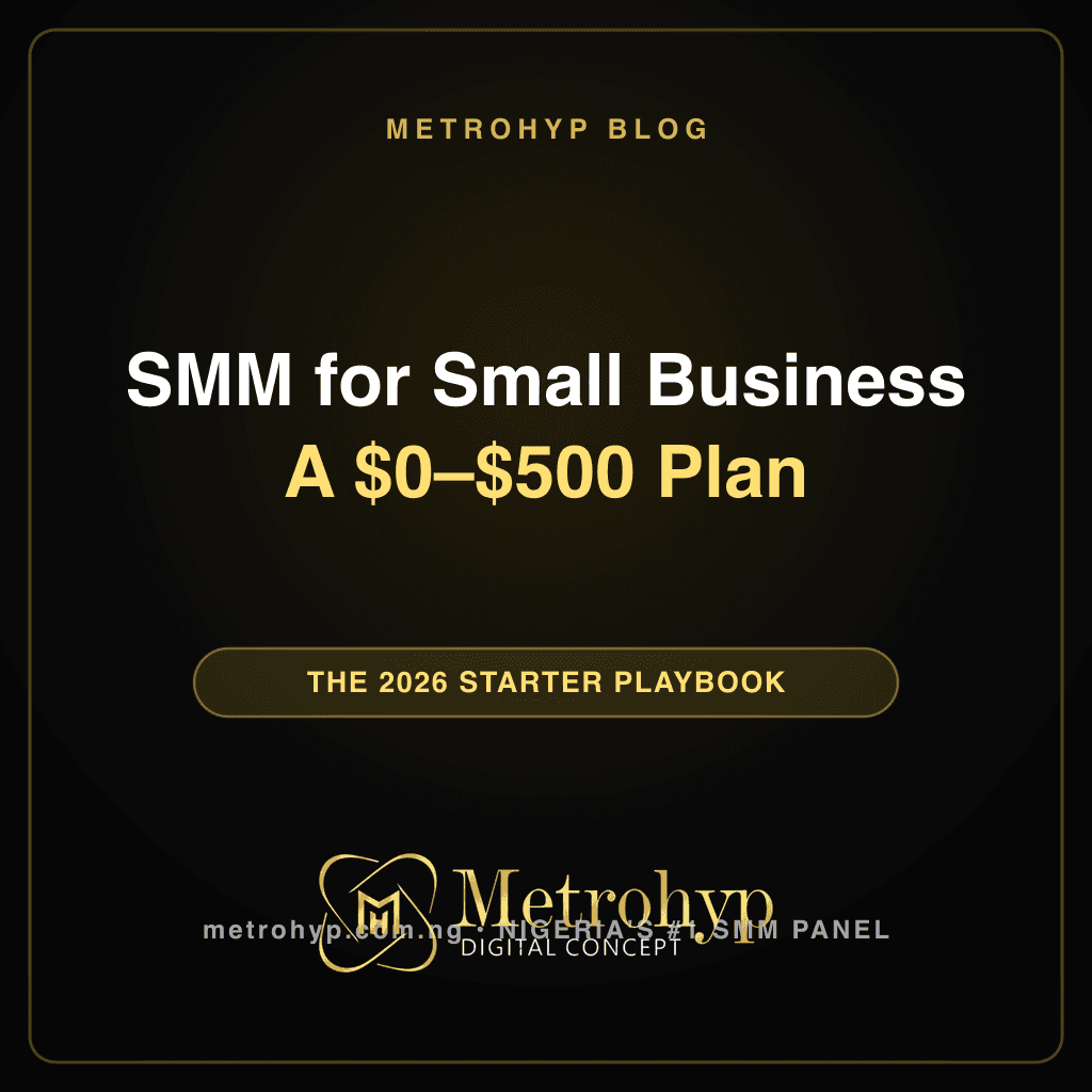 Social Media Marketing for Small Business: A $0–$500 Plan
