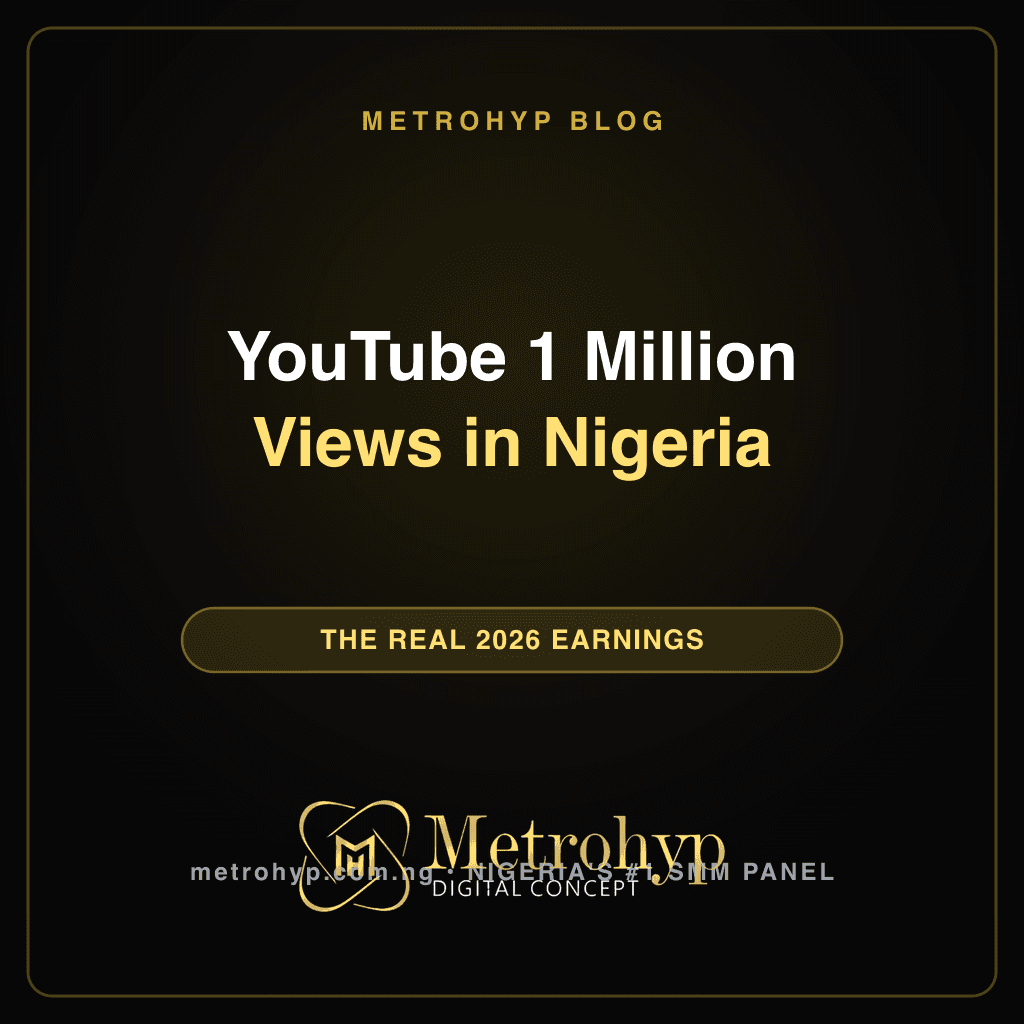 YouTube 1 Million Views in Nigeria: How Much You Really Earn